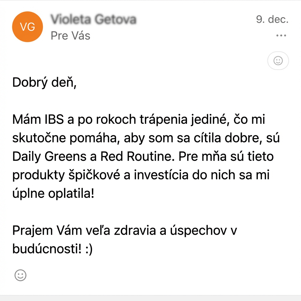 Recenzia zákazníčky