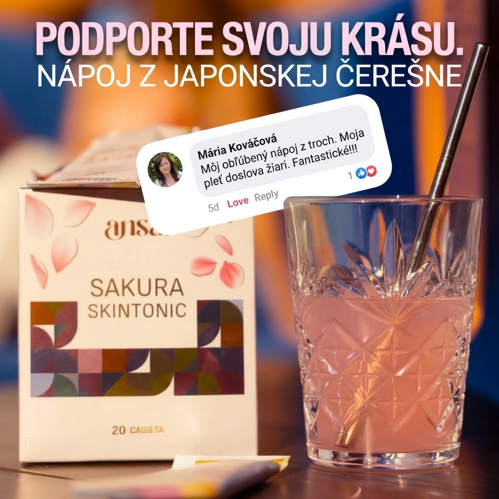 Podporte svoju krásu - Sakura SkinTonic